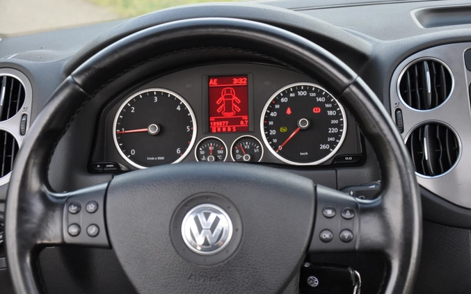 Volkswagen Tiguan cena 33500 przebieg: 189000, rok produkcji 2007 z Jarosław małe 631
